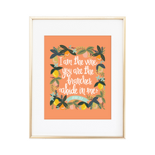 Load image into Gallery viewer, Abide in Me - John 15:5 Print