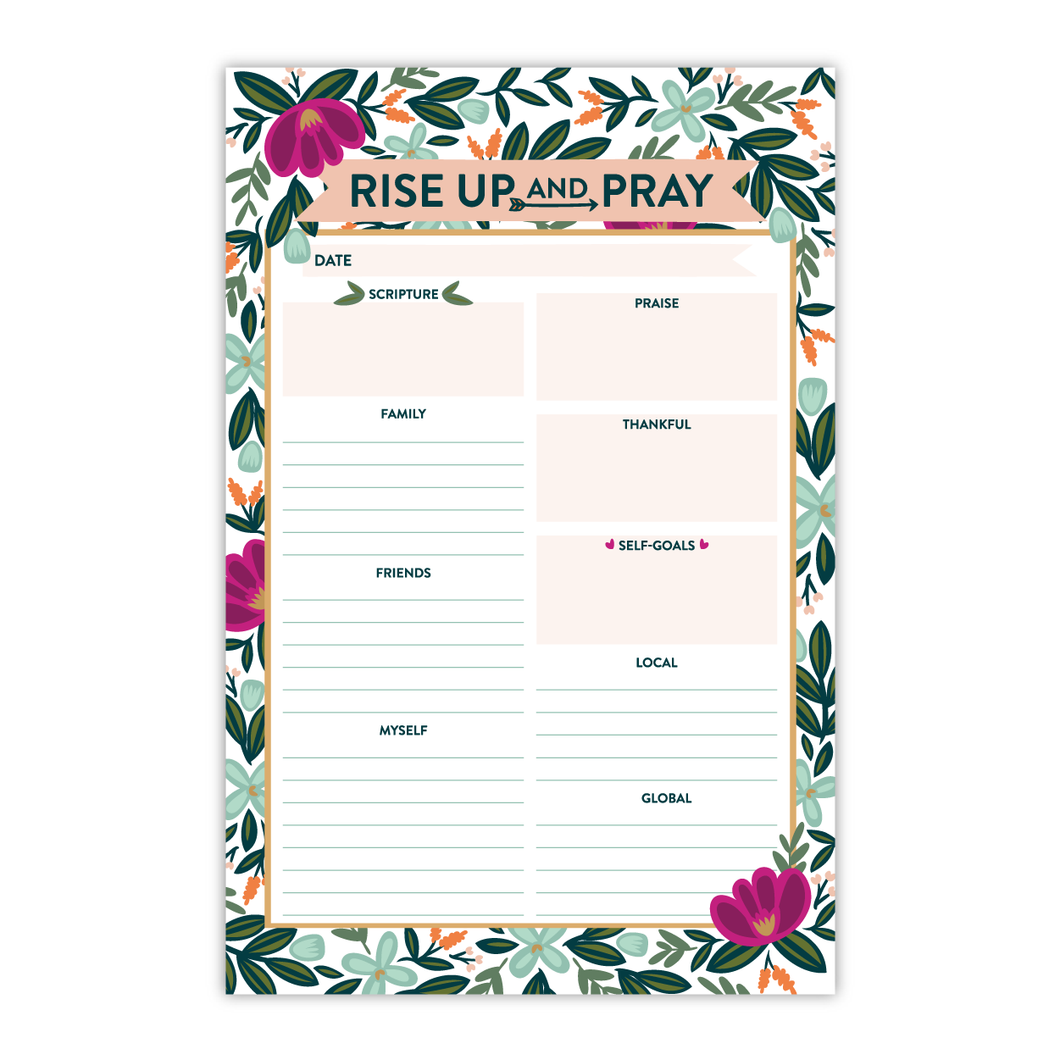 Rise Up & Pray Notepad