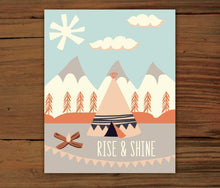Load image into Gallery viewer, Rise and Shine &amp; Sleep Tight Prints